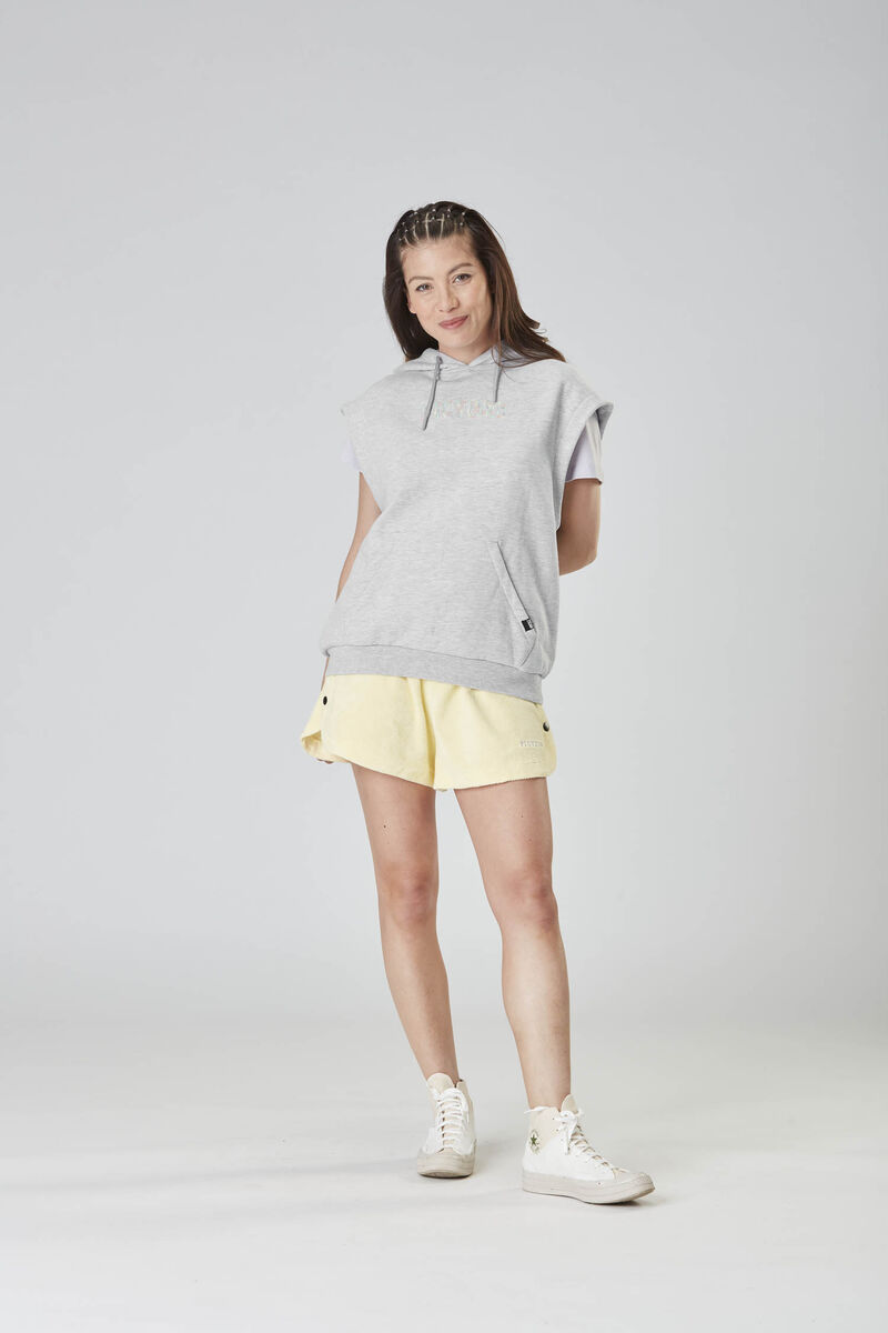 Picture Organic Dunn Ss Women's Hoodie Grey | ZCW-462758