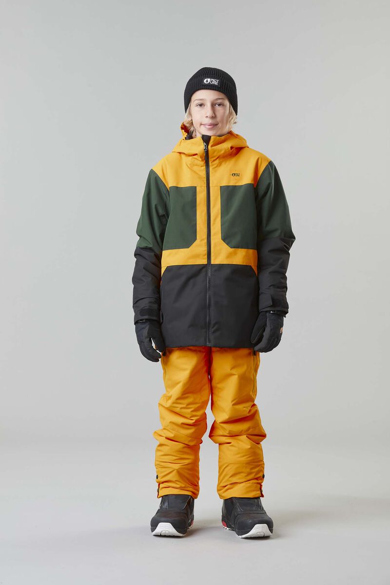 Picture Organic Edytor Kids' Snow Jackets Green | PGS-135679