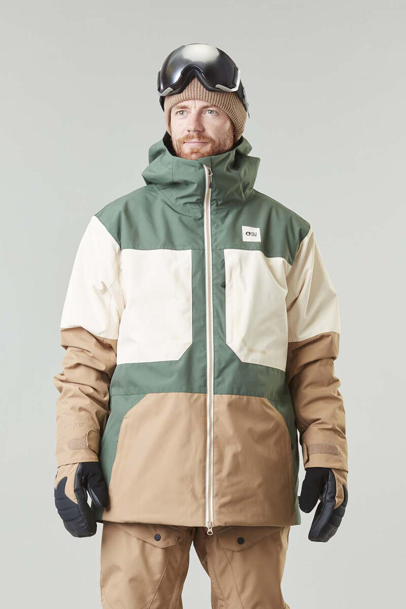 Picture Organic Elfyn Men's Snow Jackets Green | YAP-326491