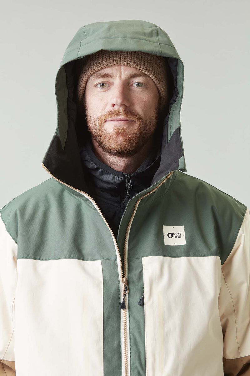 Picture Organic Elfyn Men's Snow Jackets Green | YAP-326491