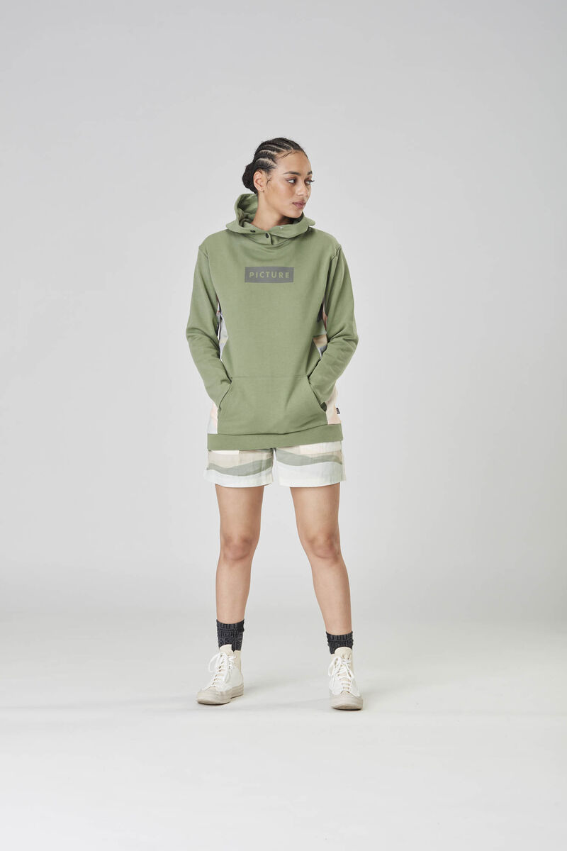 Picture Organic Elissy Women's Hoodie Green | HXO-724381