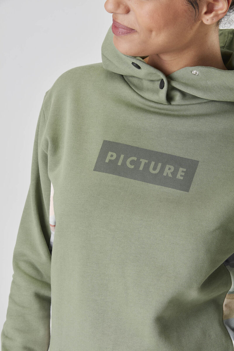 Picture Organic Elissy Women's Hoodie Green | HXO-724381