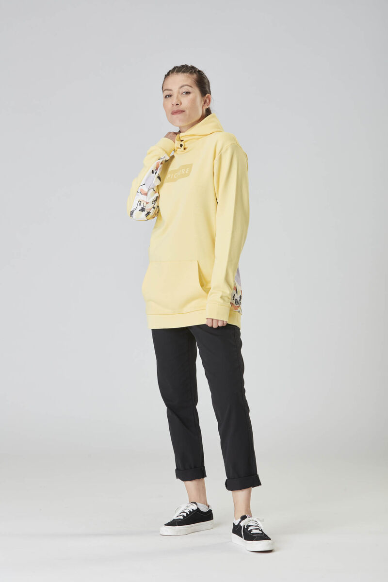 Picture Organic Elissy Women's Hoodie Yellow | BVJ-906254