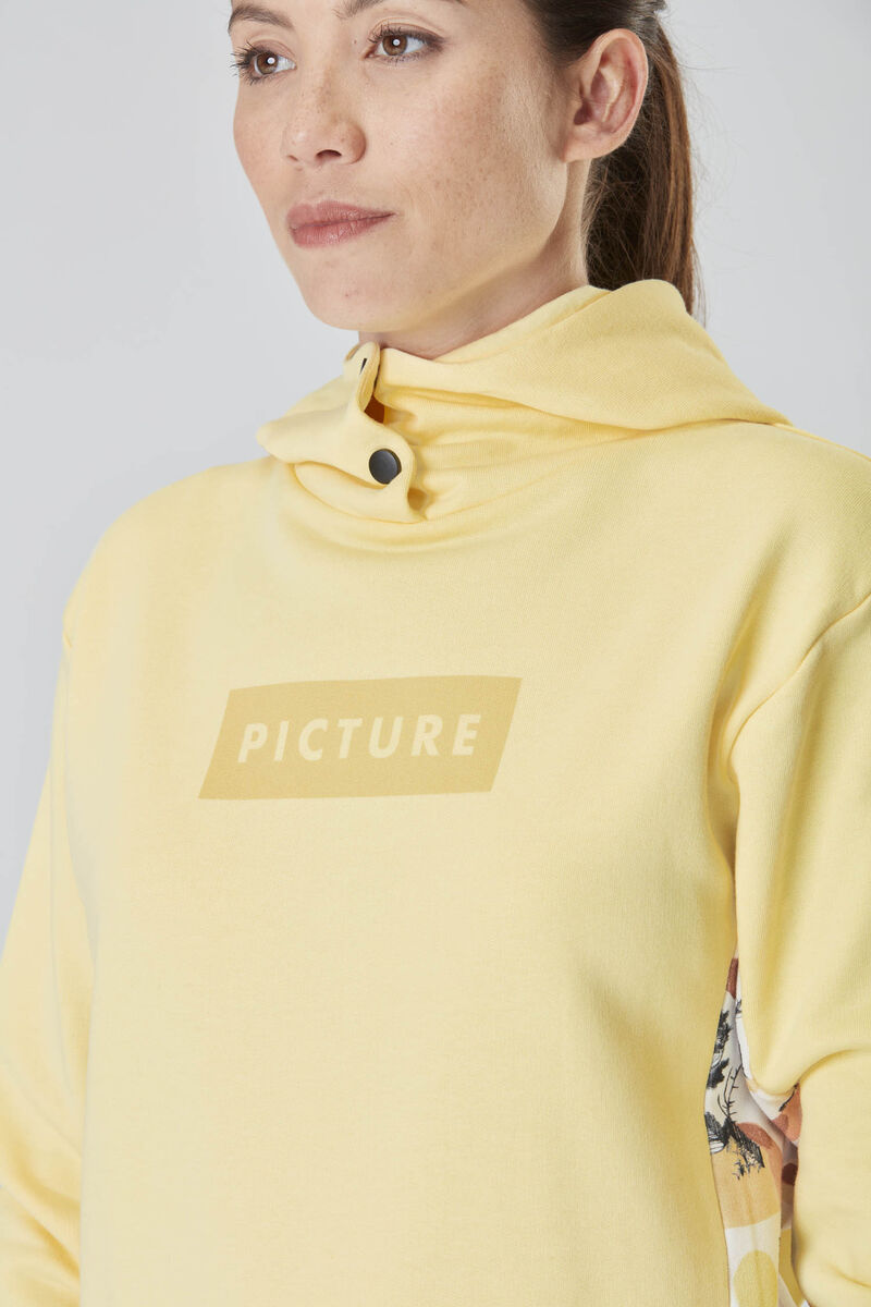 Picture Organic Elissy Women's Hoodie Yellow | BVJ-906254