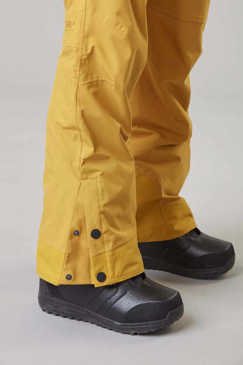 Picture Organic Elwy Bib Women's Snow Pants Deep Yellow | ZRU-914708