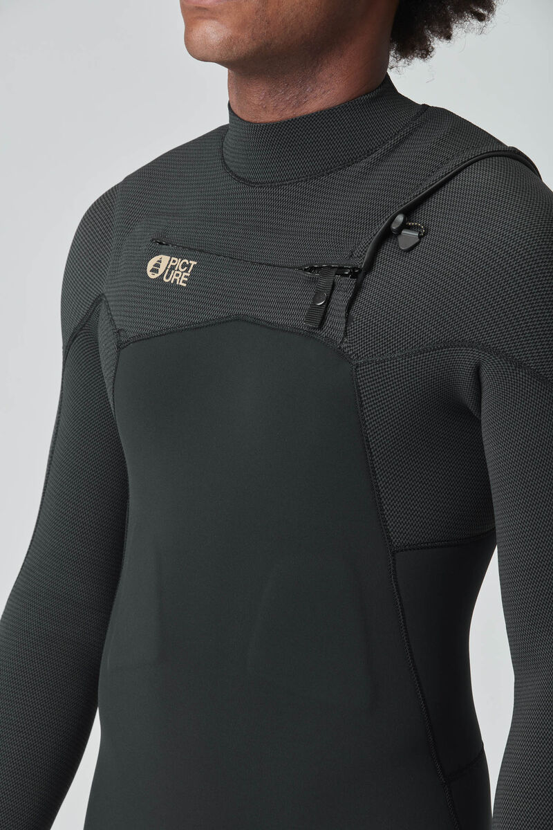 Picture Organic Equation 3/2 Flex Skin Fz Men's Wetsuit Black | AXF-841632