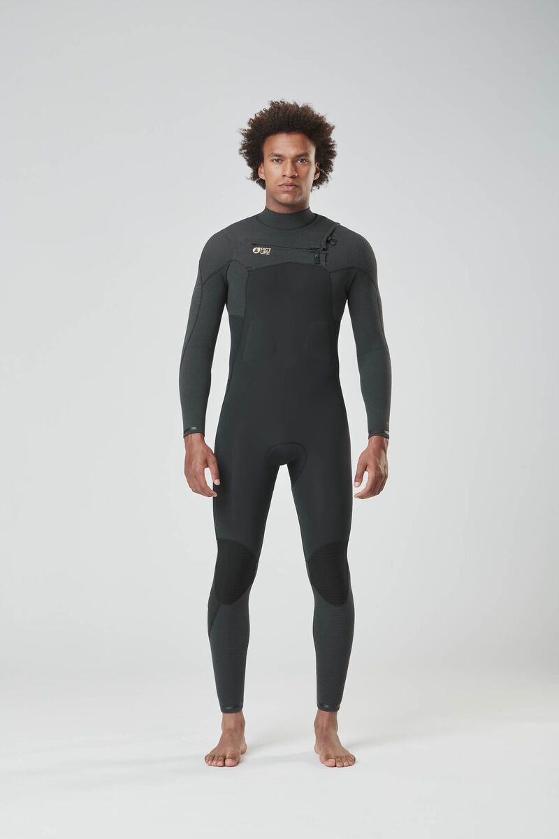 Picture Organic Equation 3/2 Flex Skin Fz Men\'s Wetsuit Black | AXF-841632