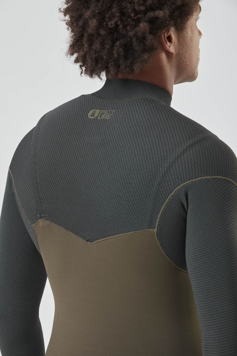 Picture Organic Equation 3/2 Flex Skin Fz Men's Wetsuit Dark Green | YDZ-021684