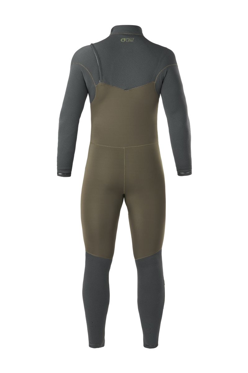 Picture Organic Equation 3/2 Flex Skin Fz Men's Wetsuit Dark Green | YDZ-021684