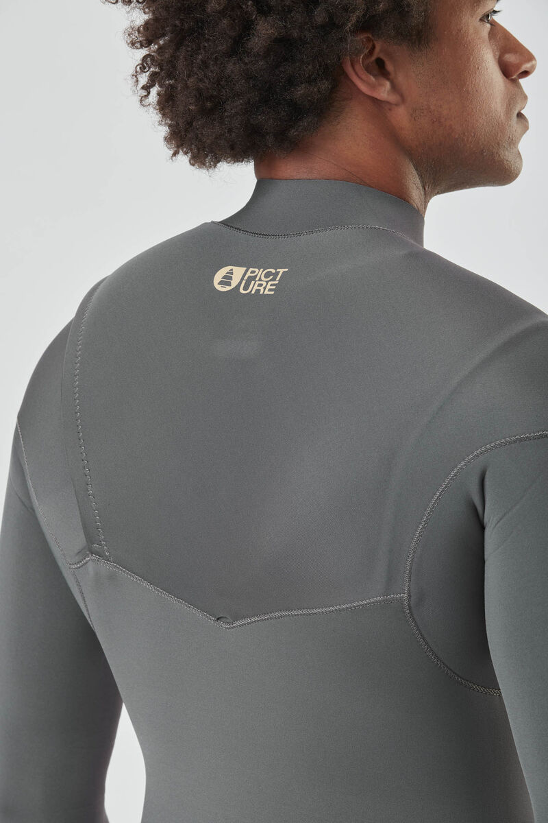 Picture Organic Equation 3/2 Fz Men's Wetsuit Grey | MZB-126857