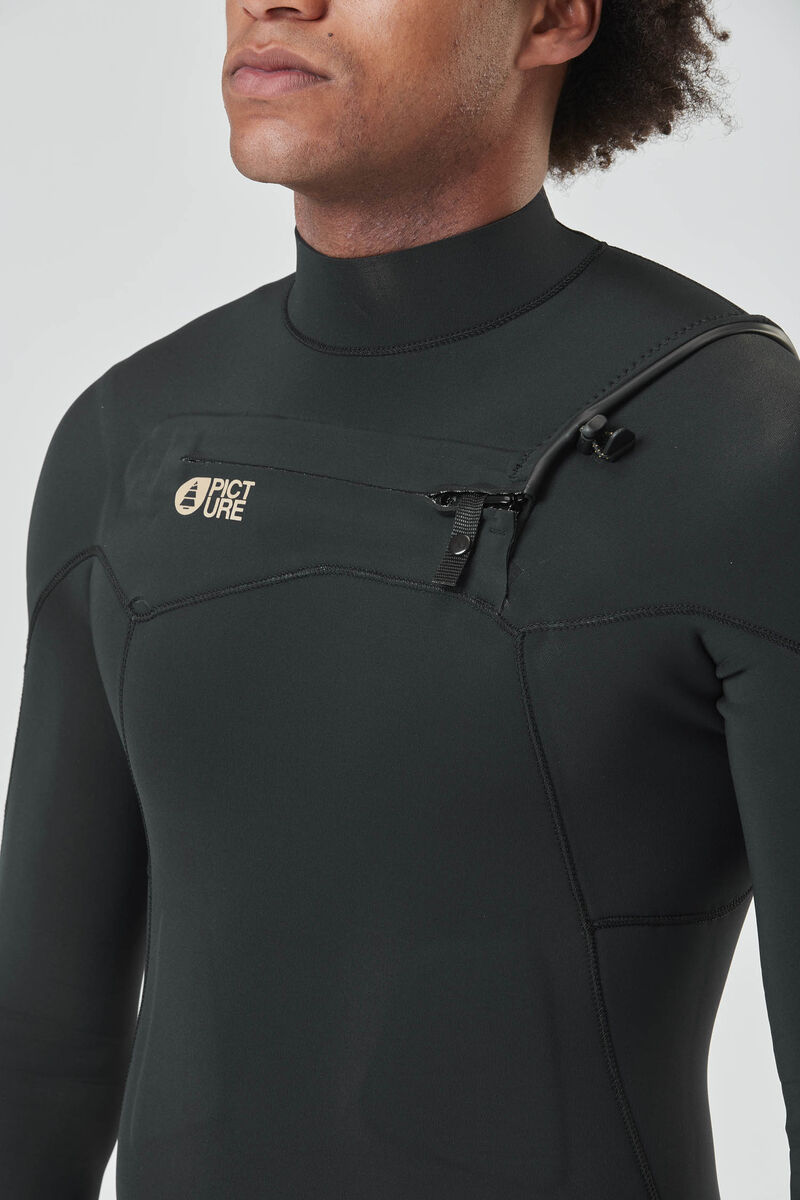 Picture Organic Equation 3/2 Fz Men's Wetsuit Black | YZG-963124