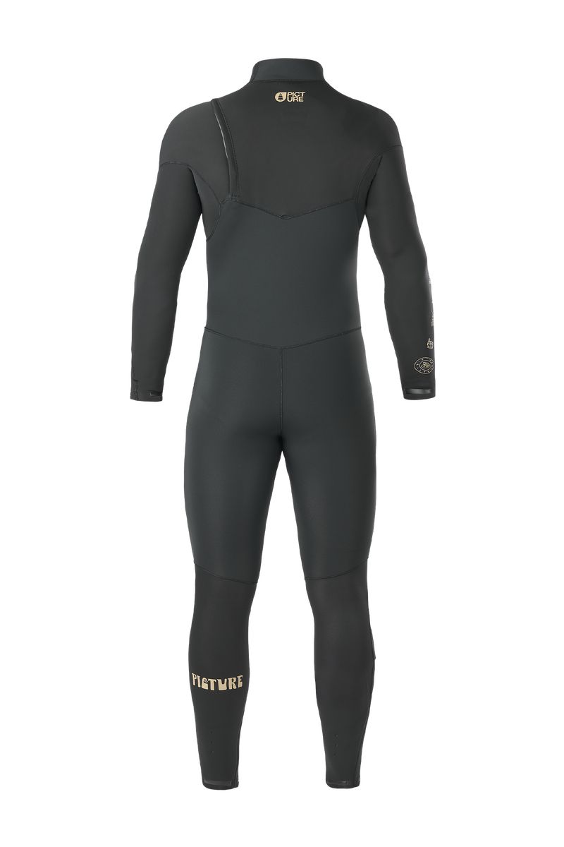 Picture Organic Equation 3/2 Logo Fz Men's Wetsuit Black | FLK-038451