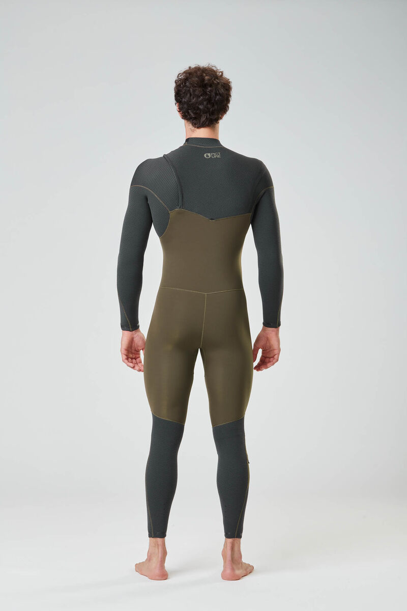 Picture Organic Equation 4/3 Flex Skin Fz Men's Wetsuit Dark Green | FQK-762403