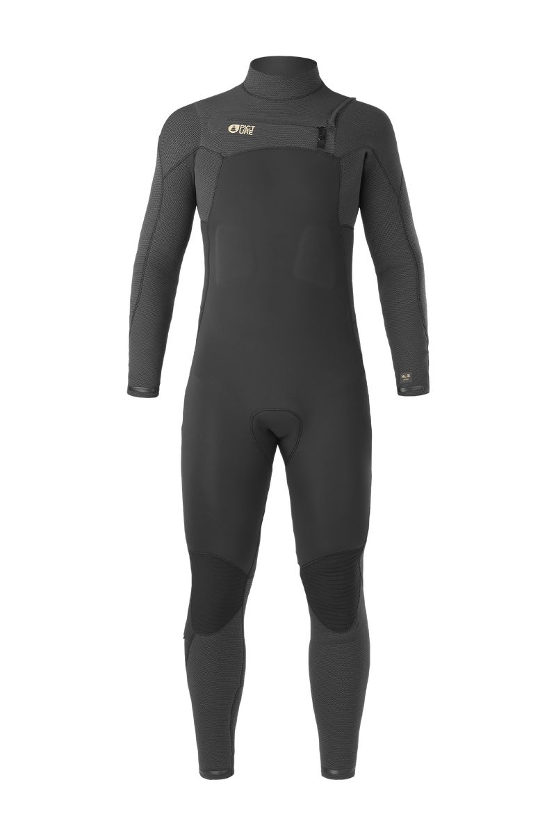 Picture Organic Equation 4/3 Flex Skin Fz Men\'s Wetsuit Black | UFB-698137