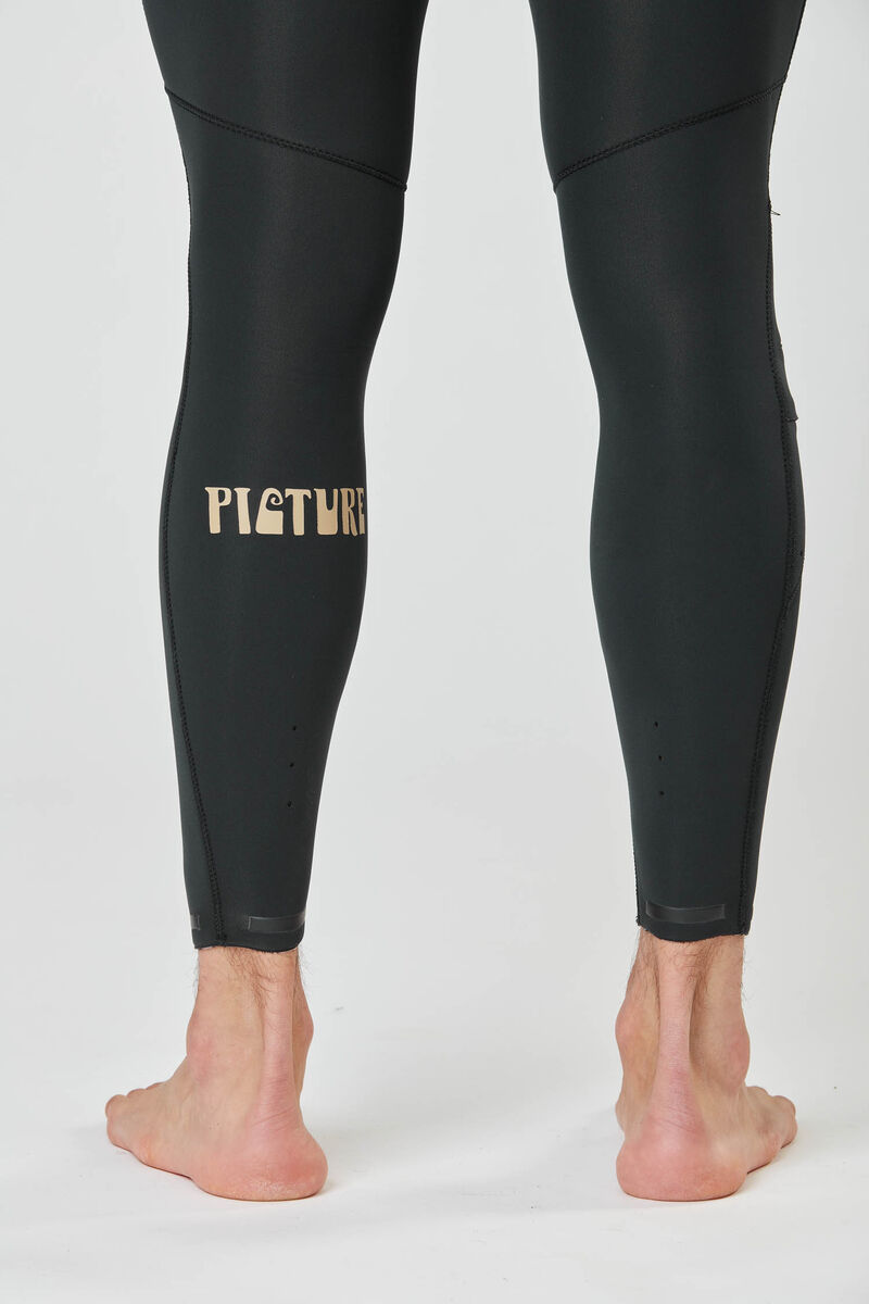 Picture Organic Equation 4/3 Logo Fz Men's Wetsuit Black | NHE-523618