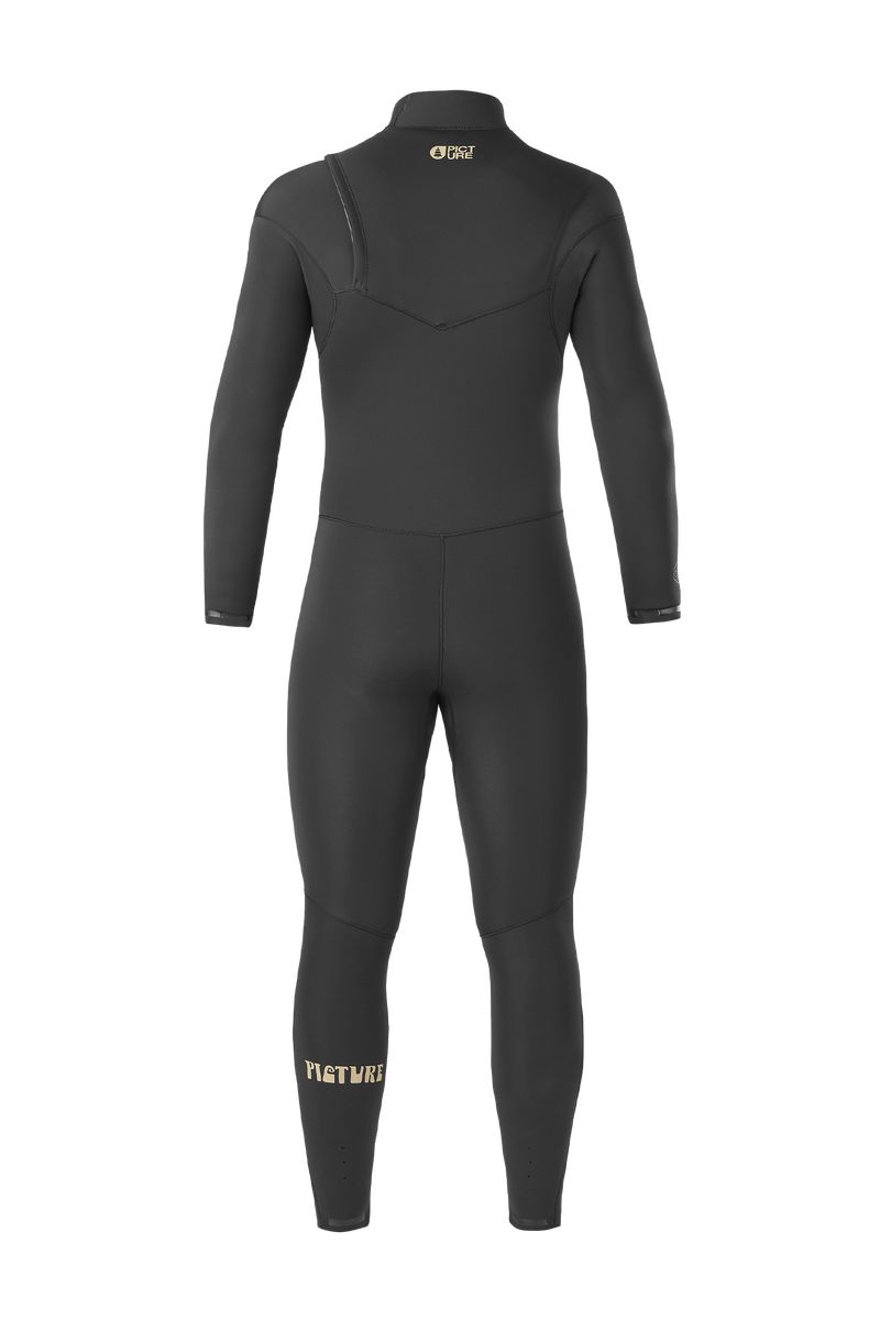 Picture Organic Equation 4/3 Logo Fz Men's Wetsuit Black | NHE-523618