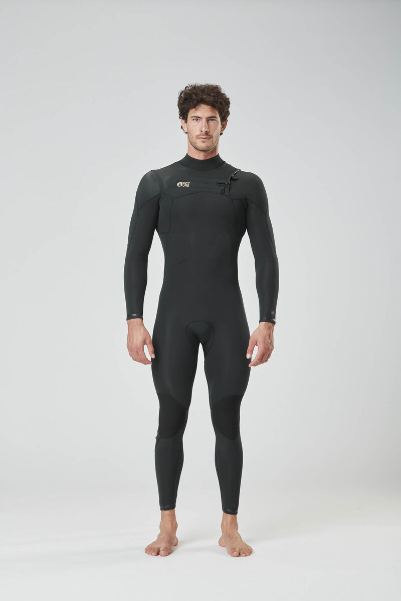 Picture Organic Equation 4/3 Logo Fz Men's Wetsuit Black | NHE-523618