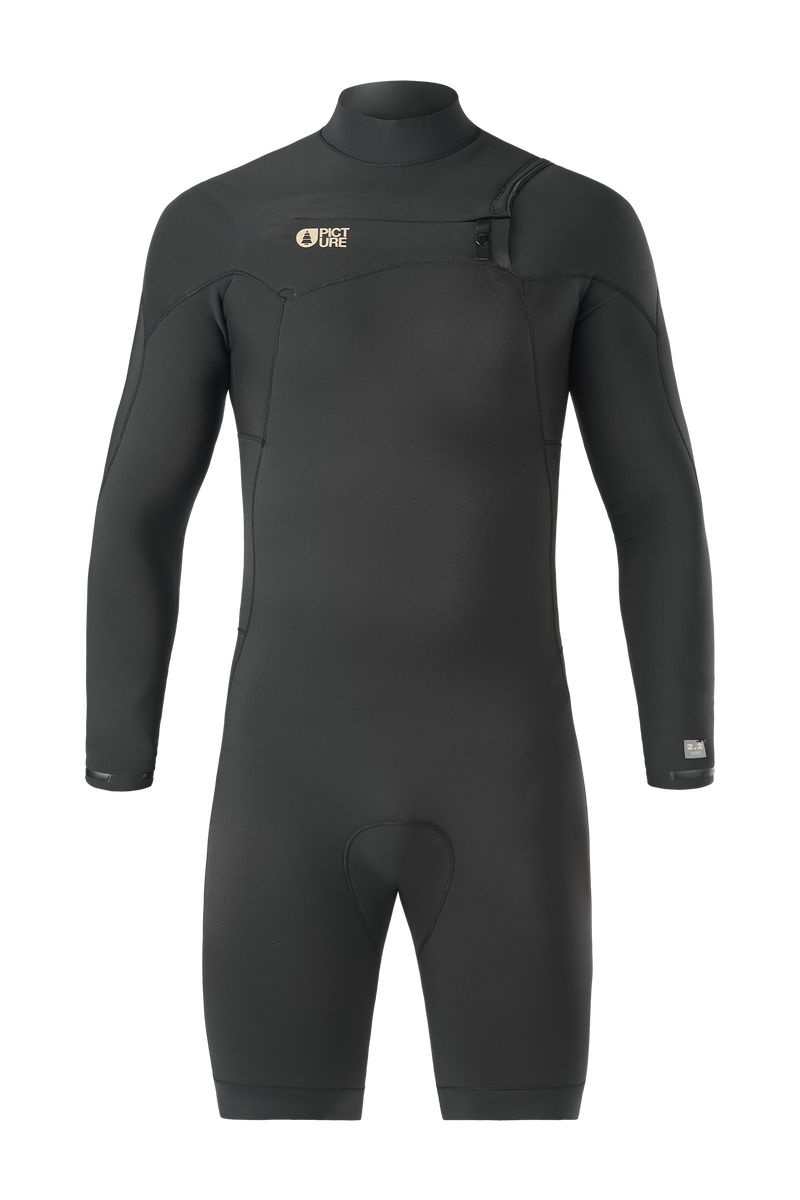 Picture Organic Equation Ls 2/2 Fz Men's Wetsuit Black | YQP-082634