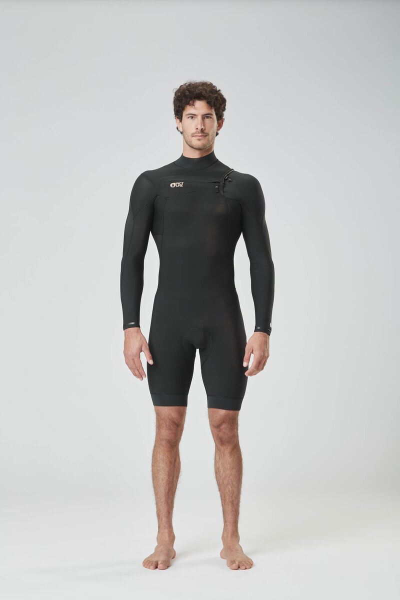 Picture Organic Equation Ls 2/2 Fz Men's Wetsuit Black | YQP-082634