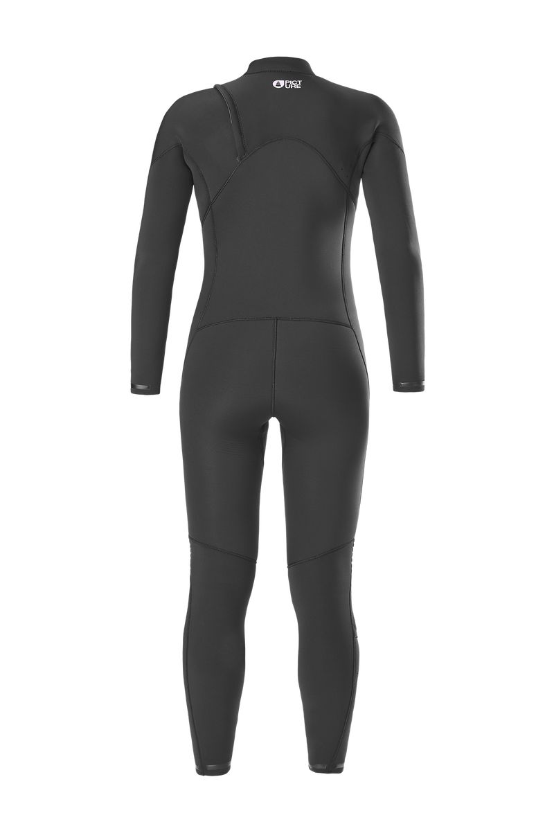 Picture Organic Equation W 5/4 Fz Women's Wetsuit Black | VRJ-501846