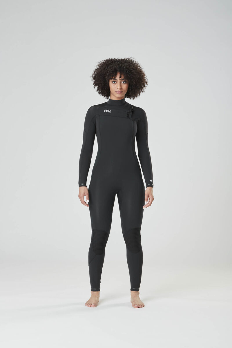 Picture Organic Equation W 5/4 Fz Women's Wetsuit Black | VRJ-501846