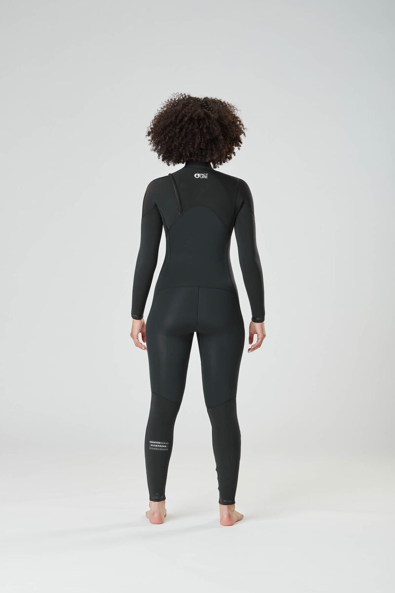 Picture Organic Equation W 5/4 Fz Women's Wetsuit Black | VRJ-501846