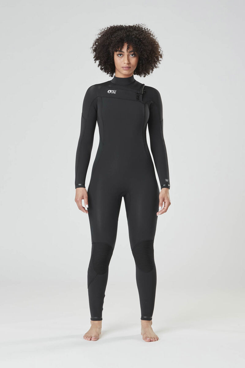 Picture Organic Equation W 5/4 Fz Women\'s Wetsuit Black | VRJ-501846