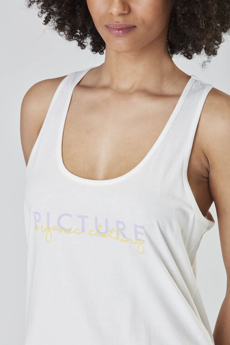 Picture Organic Etty Women's Tanks White | XQR-536092