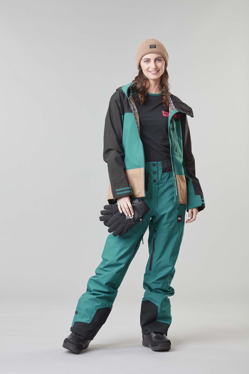 Picture Organic Exa Pt Women's Snow Pants Green | IBY-340827