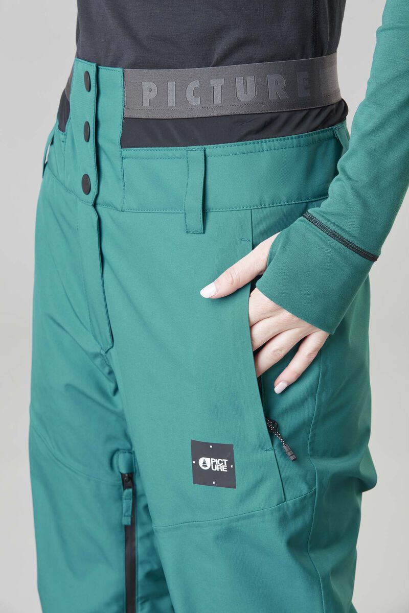 Picture Organic Exa Pt Women's Snow Pants Green | IBY-340827