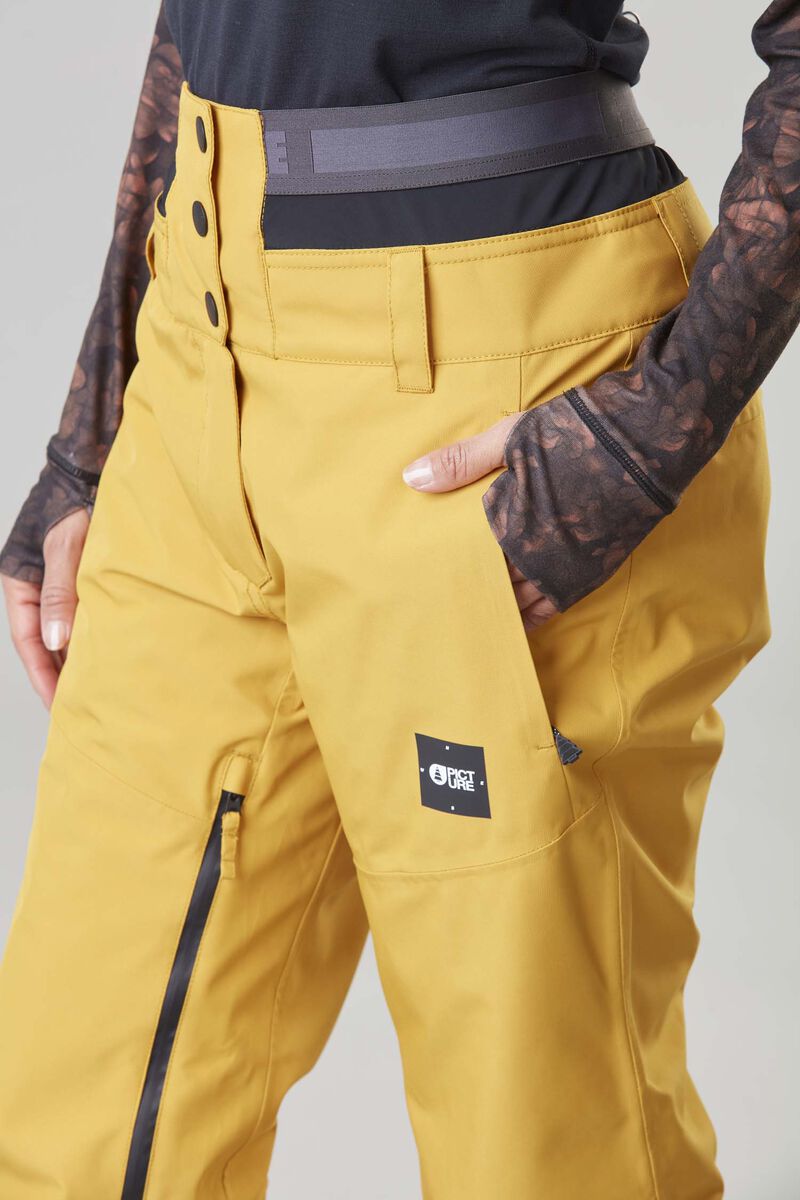 Picture Organic Exa Pt Women's Snow Pants Deep Yellow | YKZ-612935