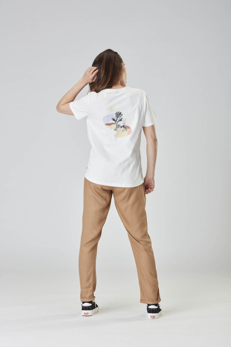 Picture Organic Exee Pocket Women's T Shirts White | MDA-379815