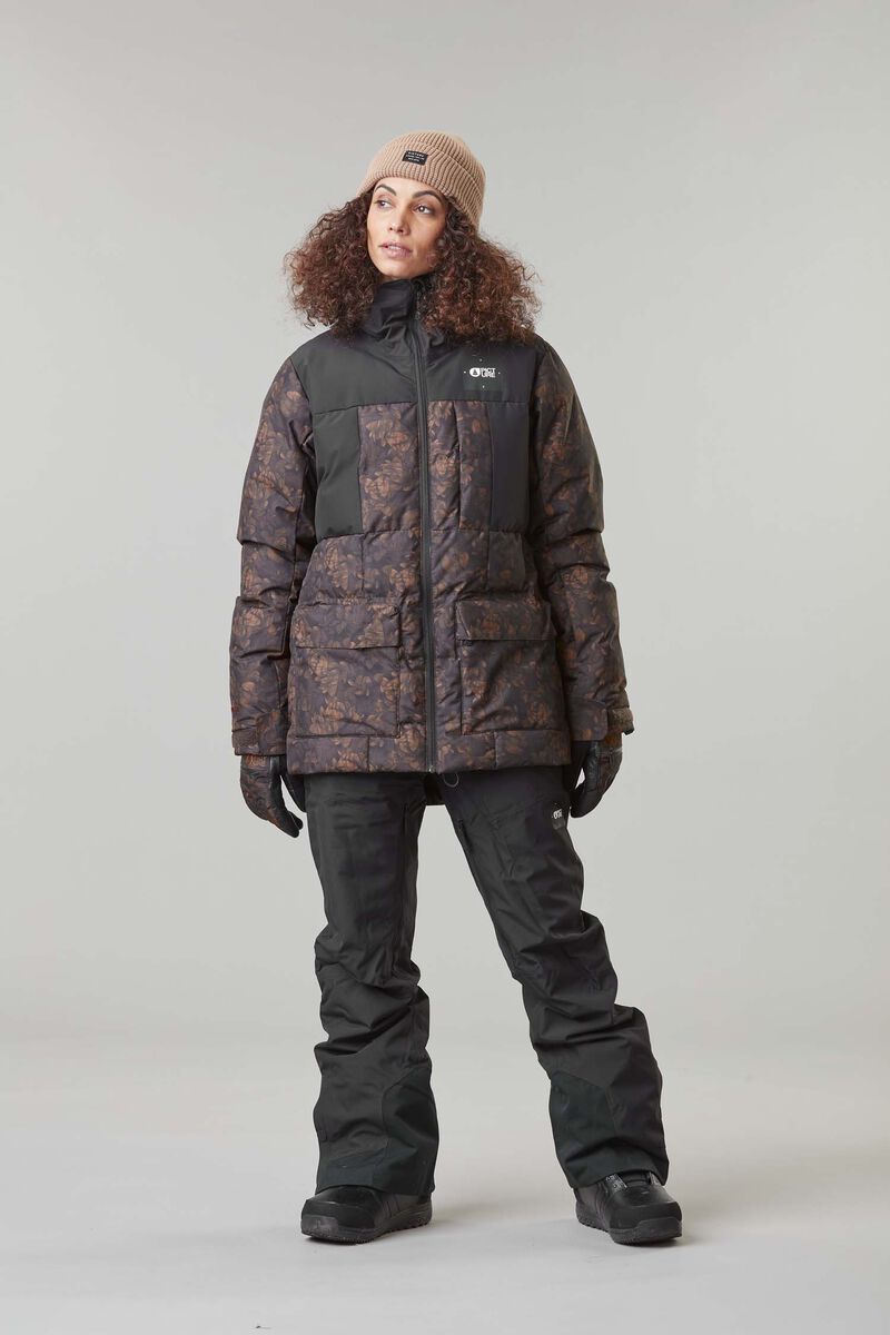 Picture Organic Face It Women's Snow Jackets Brown | AQP-647398