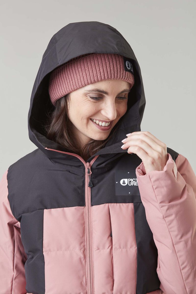 Picture Organic Face It Women's Snow Jackets Grey Rose | LDM-341258