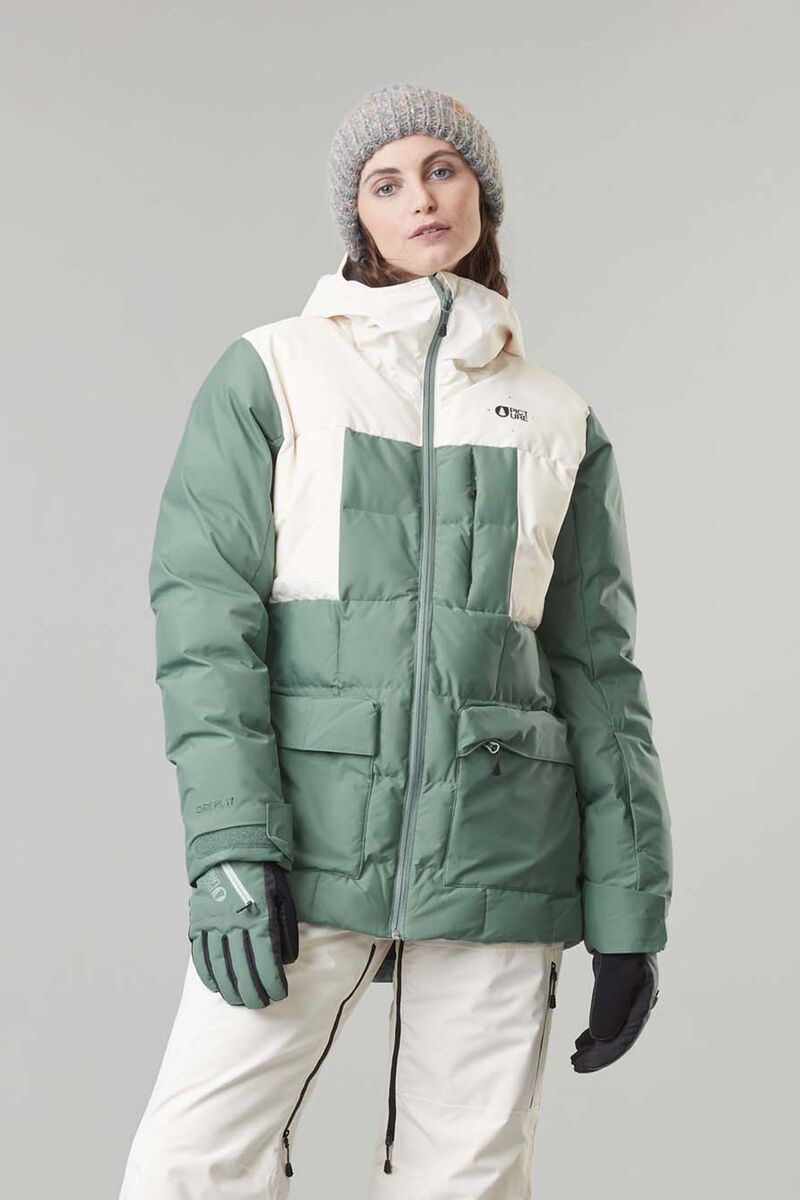 Picture Organic Face It Women's Snow Jackets Olive | WXM-016473