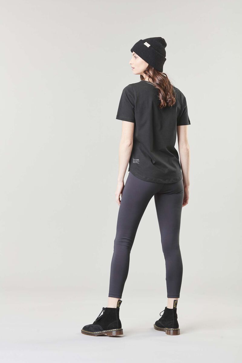 Picture Organic Fall Regular Women's T Shirts Black | MTJ-236501