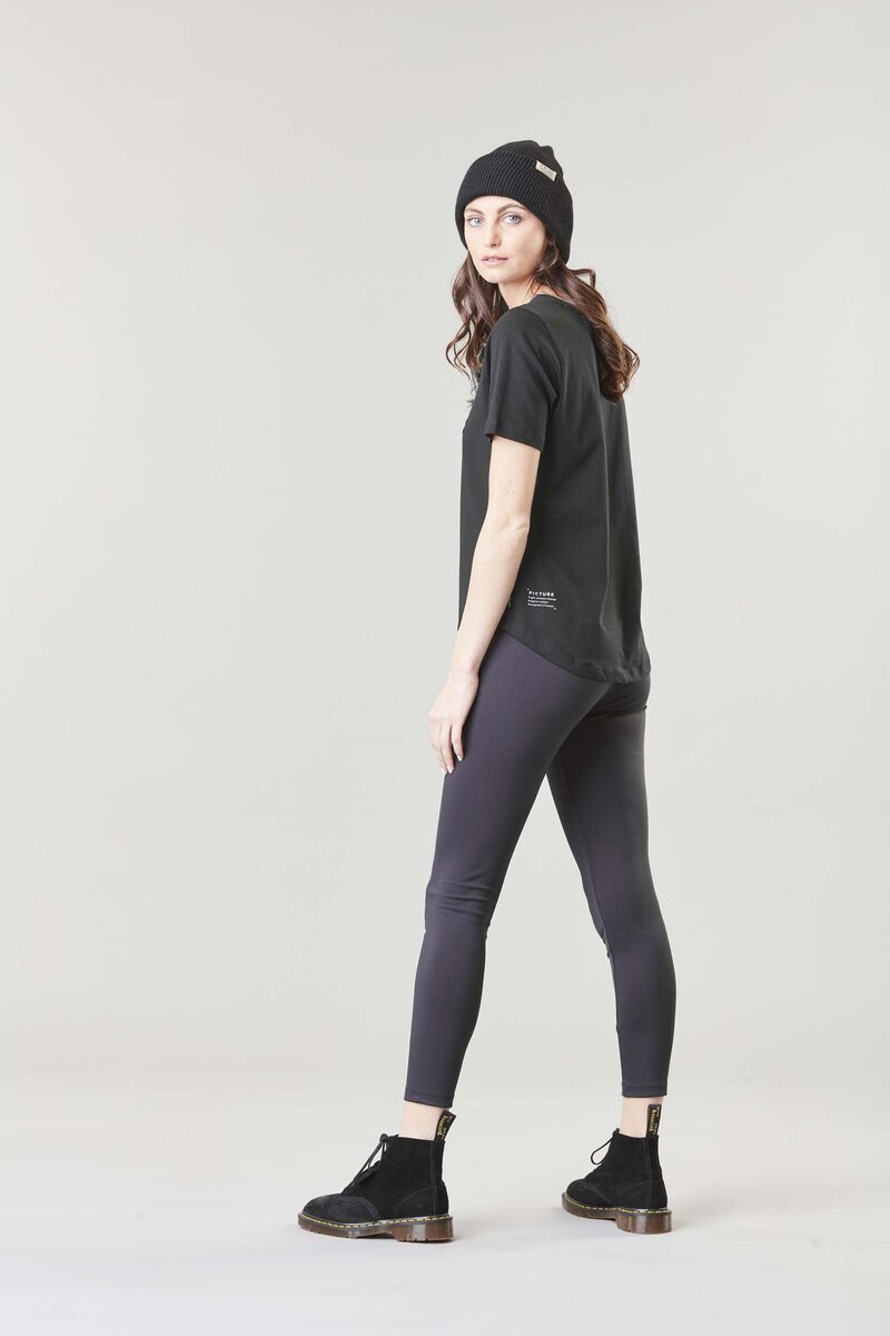 Picture Organic Fall Regular Women's T Shirts Black | MTJ-236501