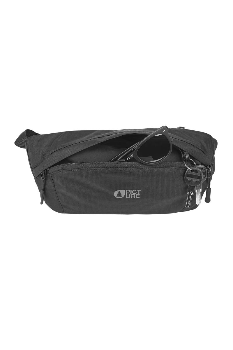 Picture Organic Faroe Men's Waist Bags Black | YSA-130672