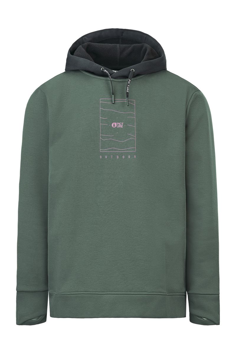 Picture Organic Flack Tech Men's Hoodie Green | KJS-273196