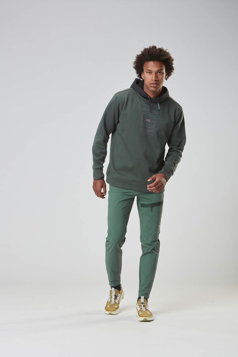 Picture Organic Flack Tech Men's Hoodie Green | KJS-273196