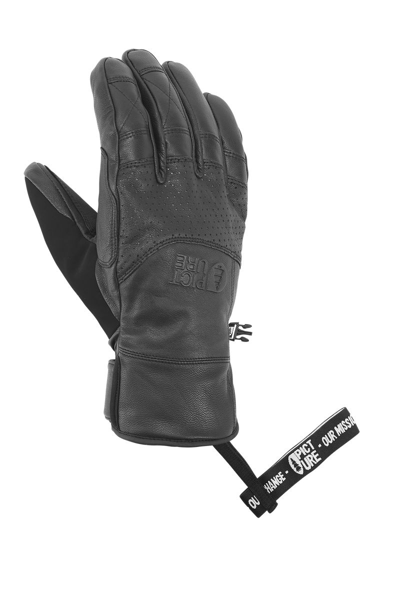 Picture Organic Glenworth Women\'s Gloves Black | MEY-195247