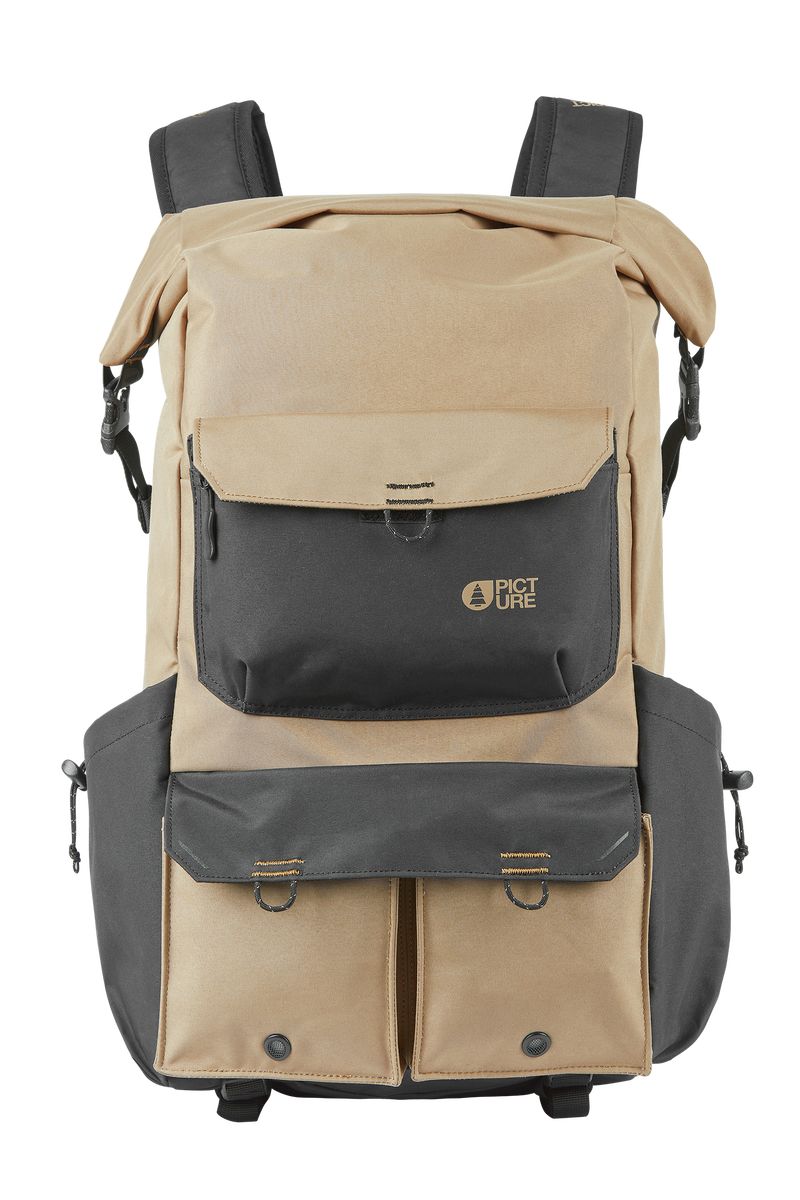 Picture Organic Grounds 22 Men\'s Backpacks Dark Grey | FMJ-390627