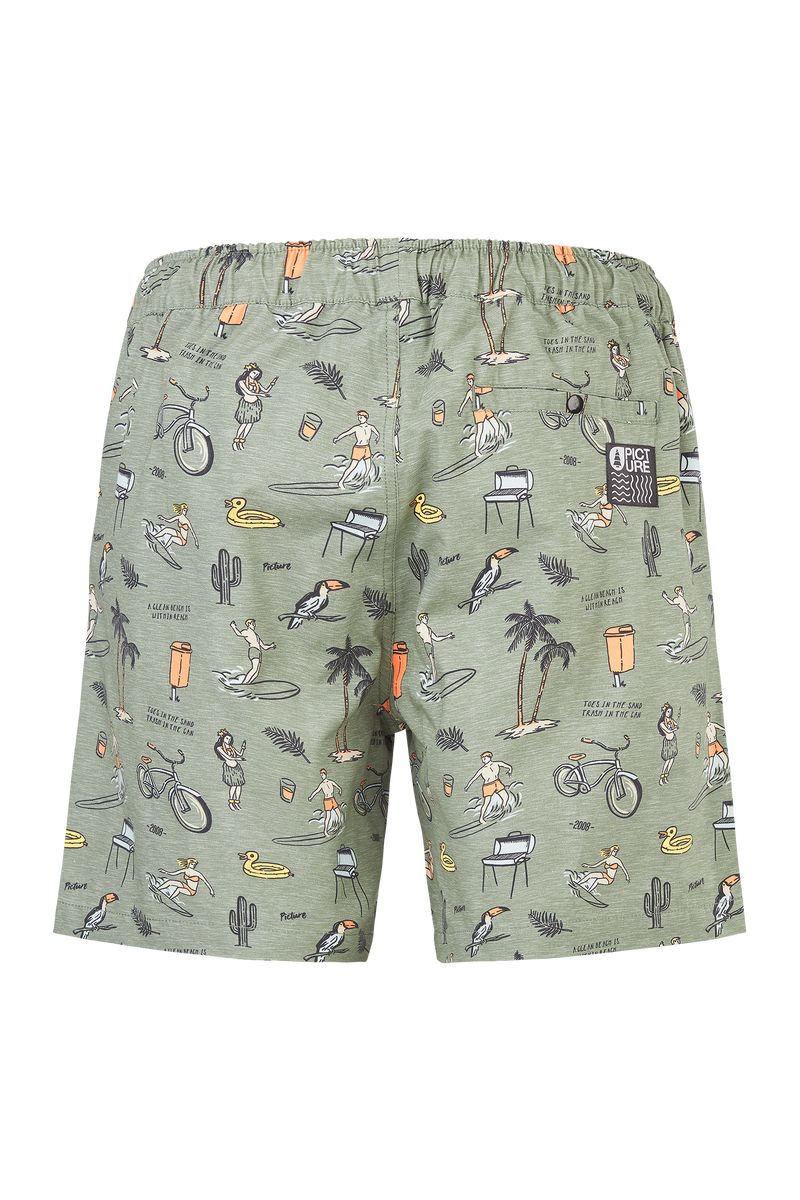 Picture Organic Gunn Men's Shorts Green | CAN-478120