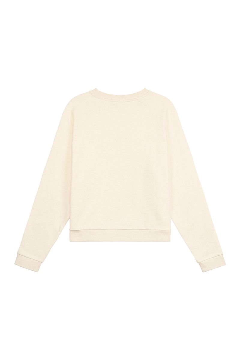 Picture Organic Hampy Crew Women's Sweaters Beige | IEA-013692