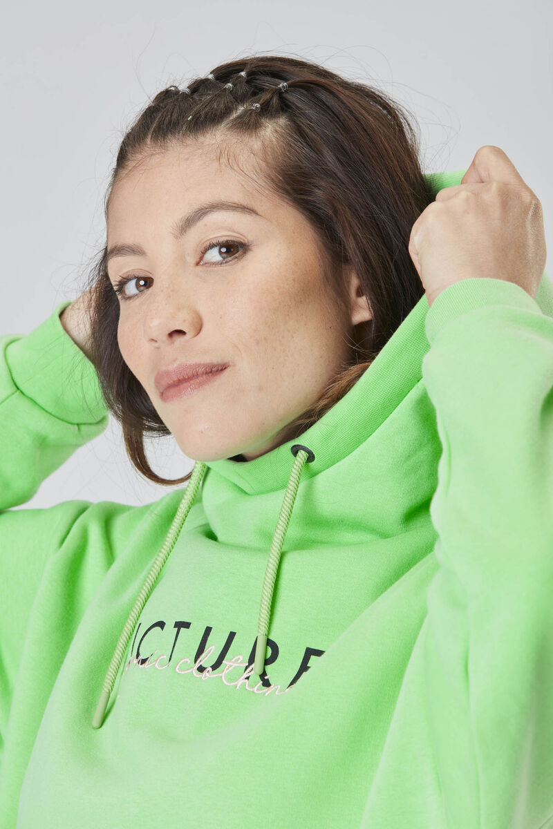 Picture Organic Henia Women's Hoodie Green | KGU-809512