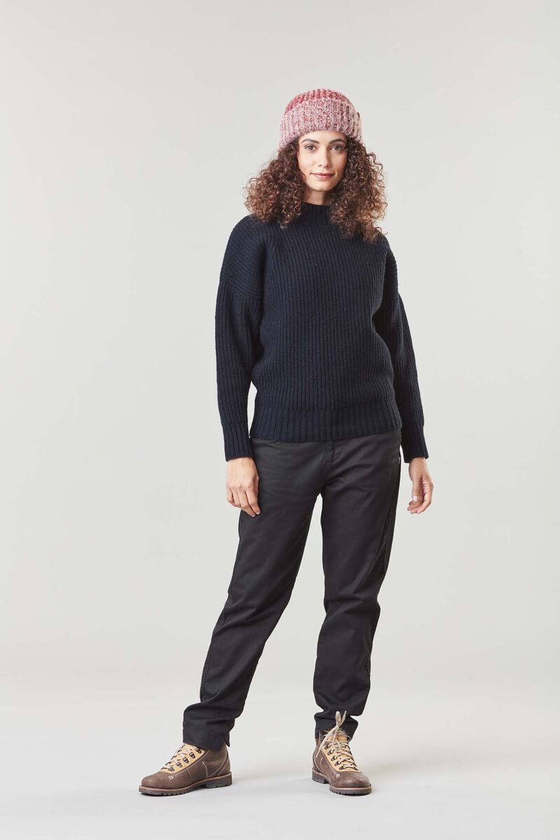 Picture Organic Heta Knit Women's Sweaters Navy | IDH-342061