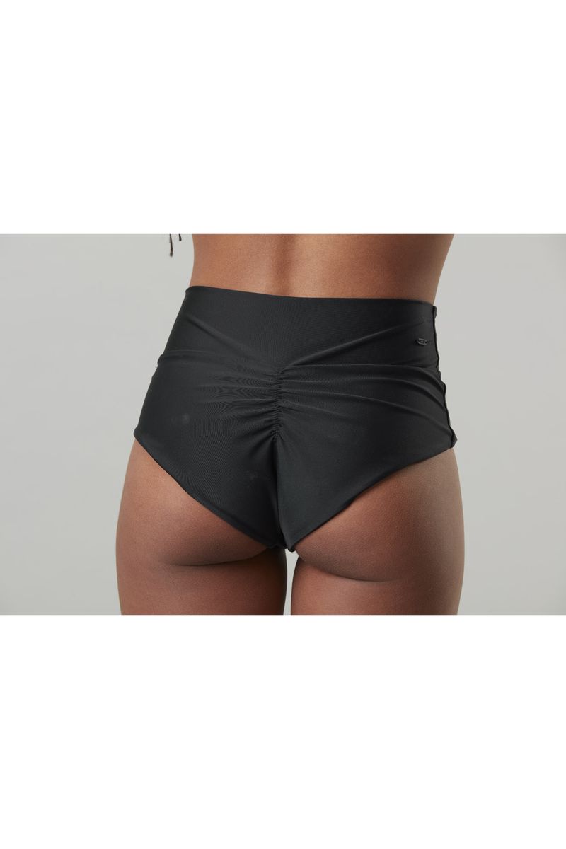 Picture Organic High Waist Bottoms Women's Bikini Bottoms Black | PGV-863195