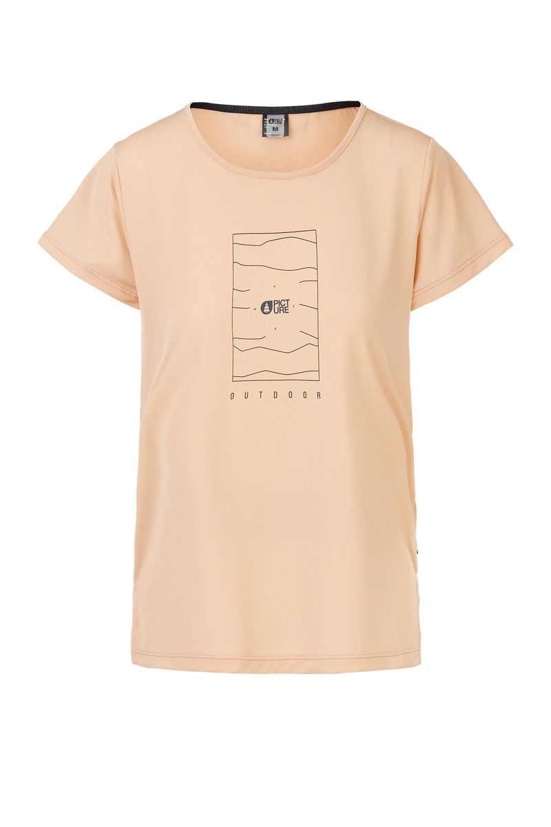 Picture Organic Hila Tech Women's T Shirts Coral | JHB-614293