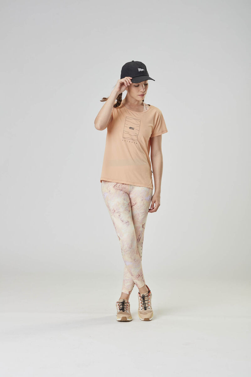 Picture Organic Hila Tech Women's T Shirts Coral | JHB-614293