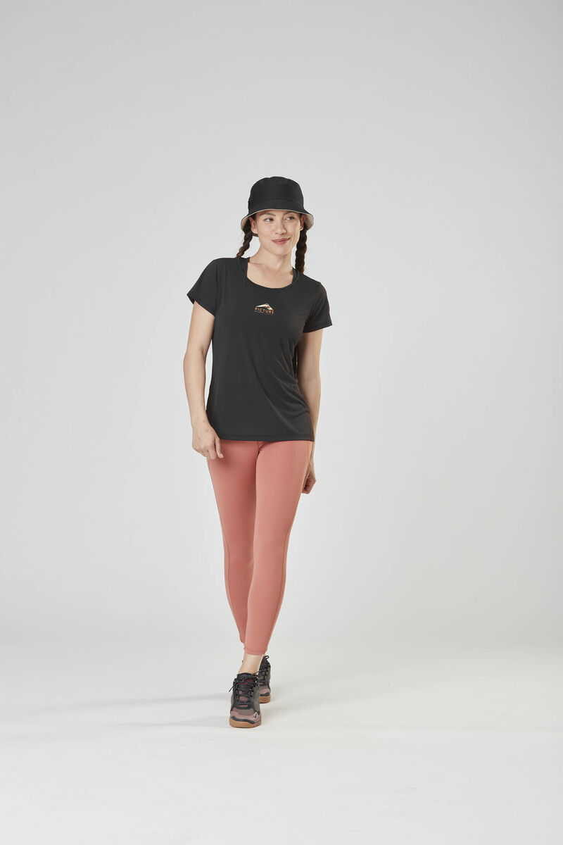 Picture Organic Hila Tech Women's T Shirts Black | PDQ-317046